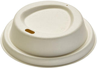 Lock Bagasse till alla kaffebägare 35/47cl 90mm