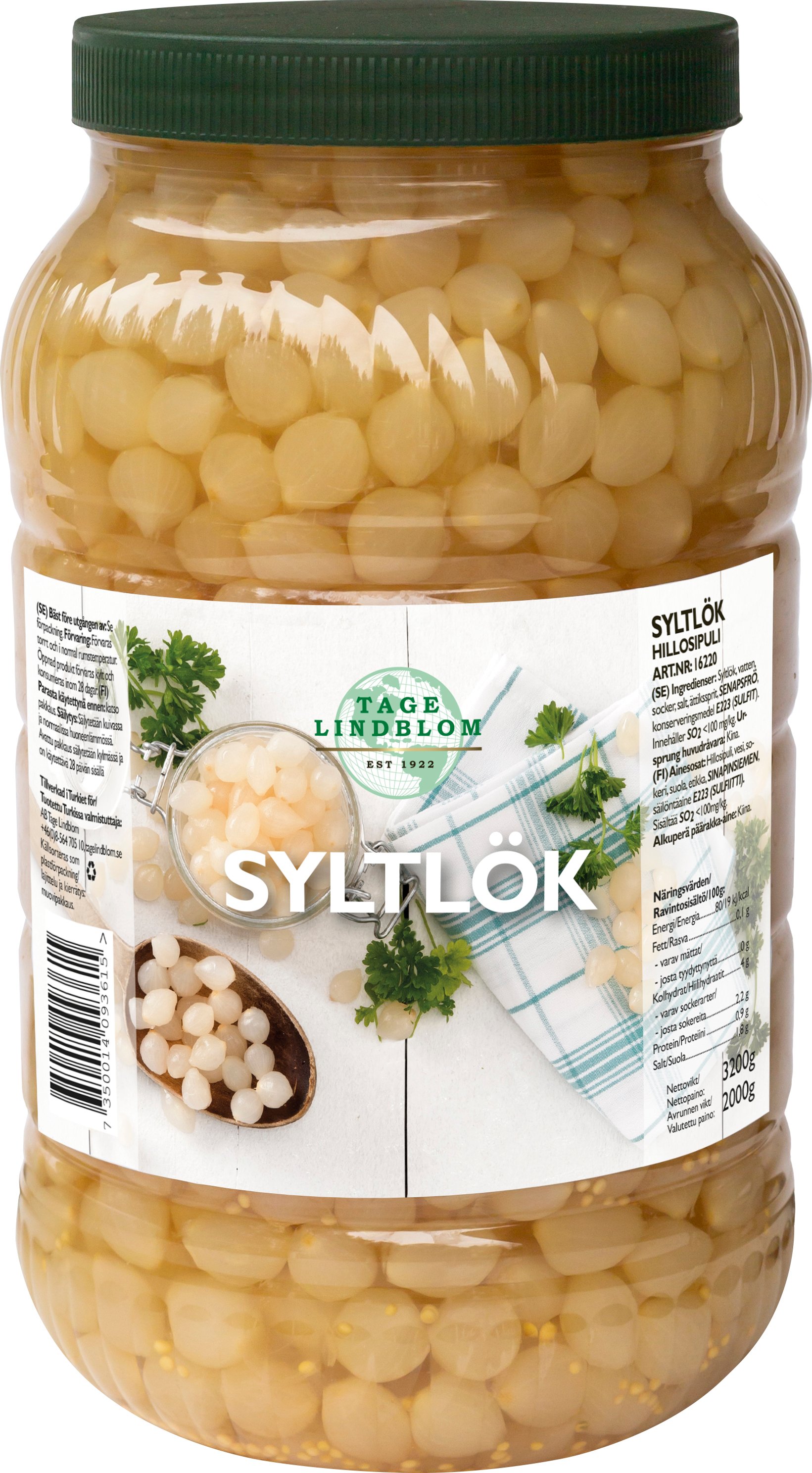 Syltlök PET Burk