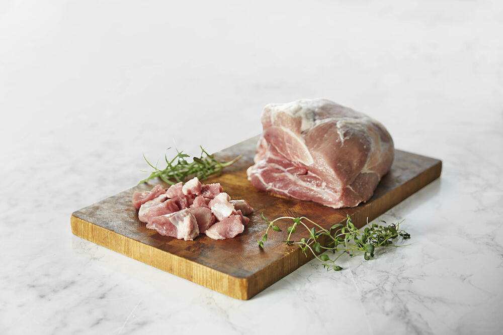 Fläskbog Tärnad 2x2 cm Sverige