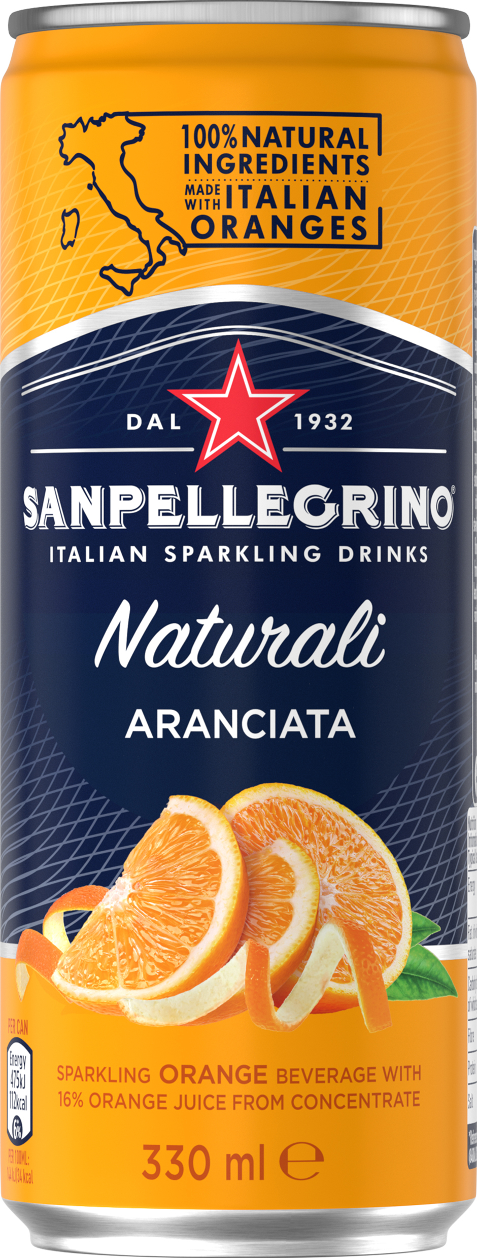 Aranciata Naturali Apelsin BRK