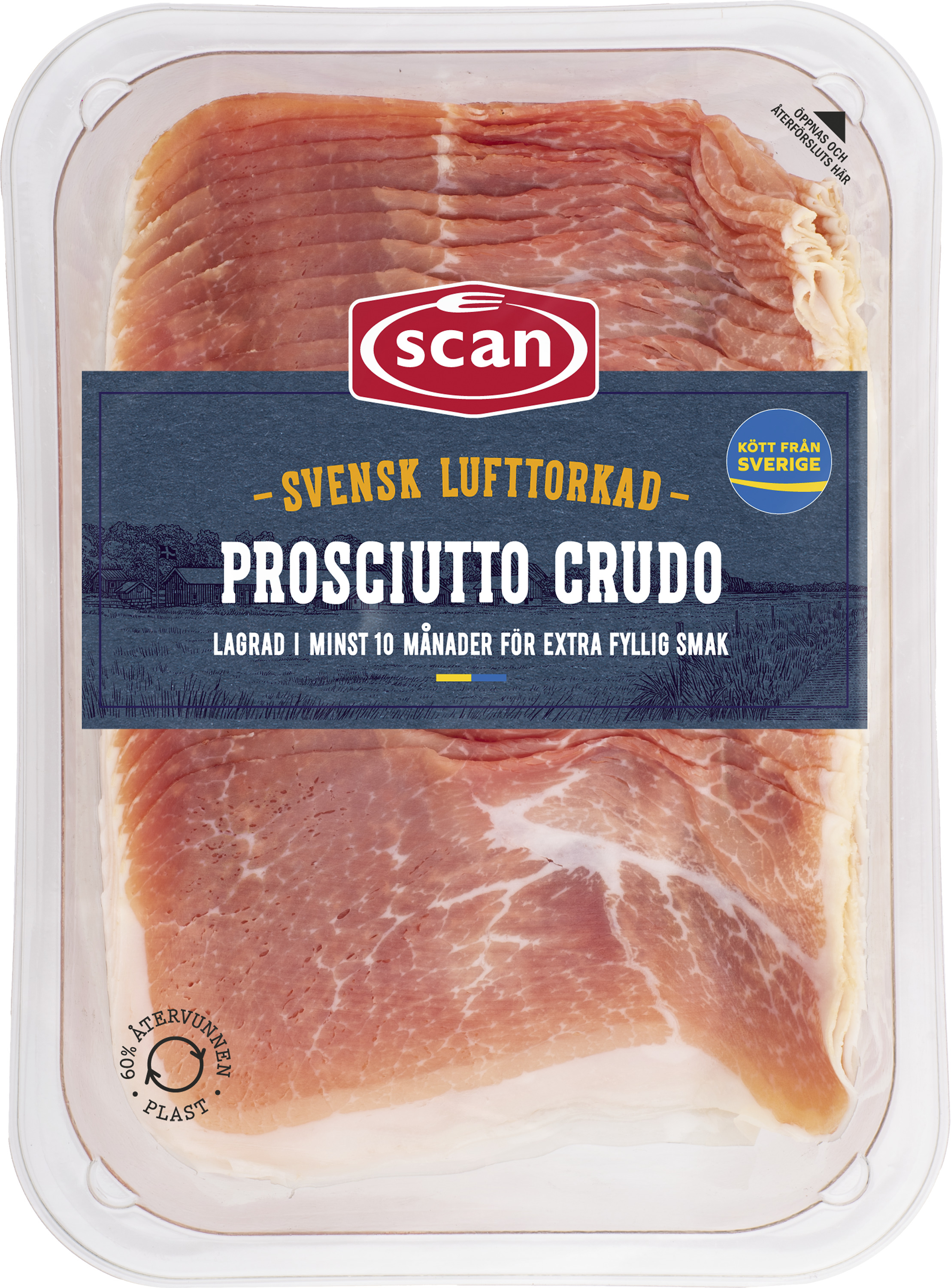 Prosciutto Crudo Sverige Skivad