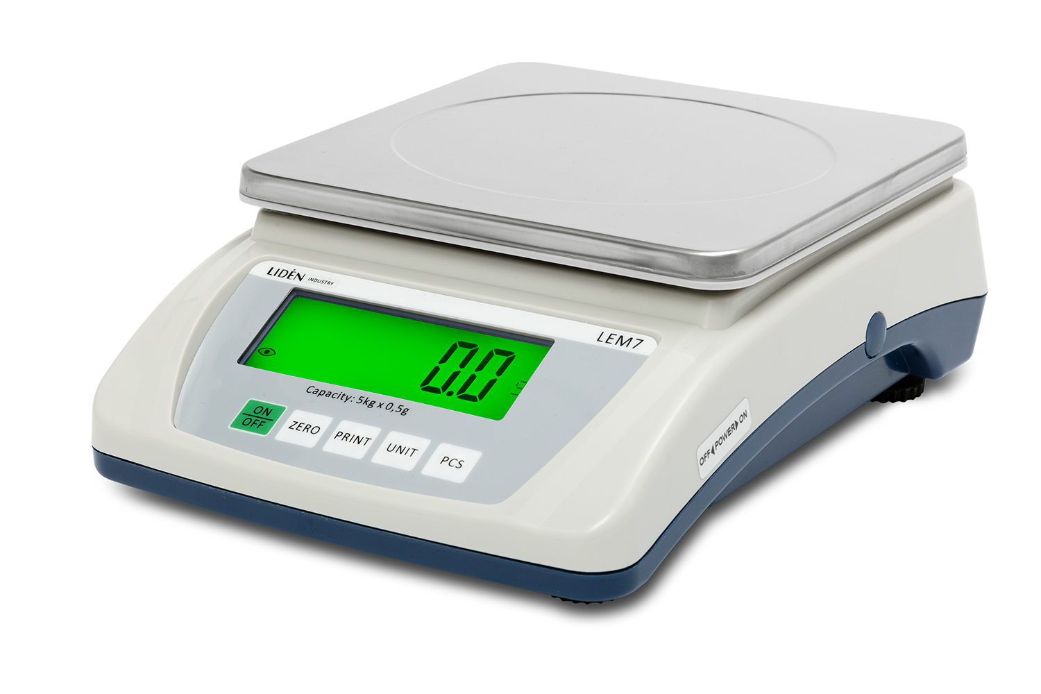 Våg LEM7 torr miljö 10kg delning 1g