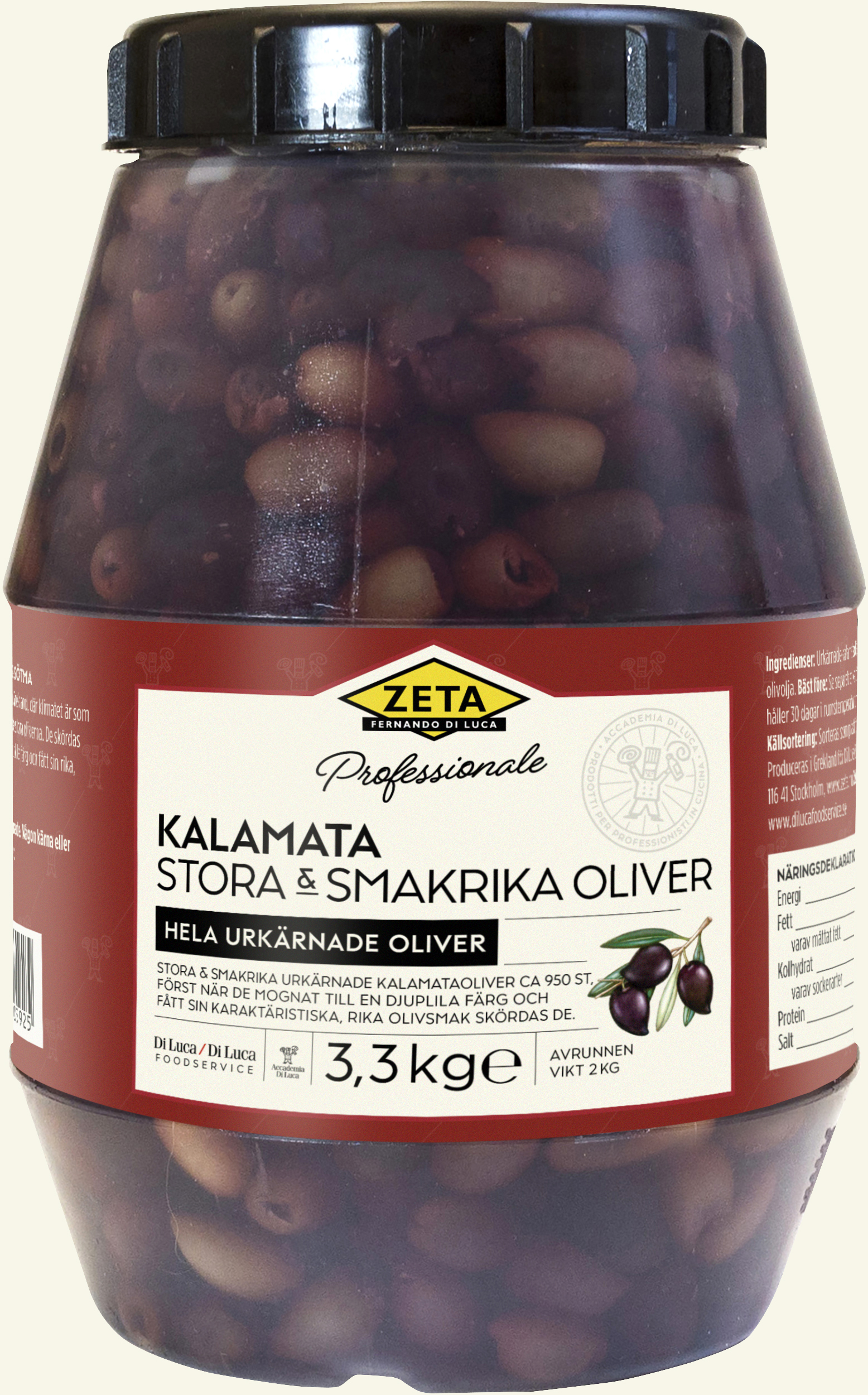Oliver Kalamata utan Kärna