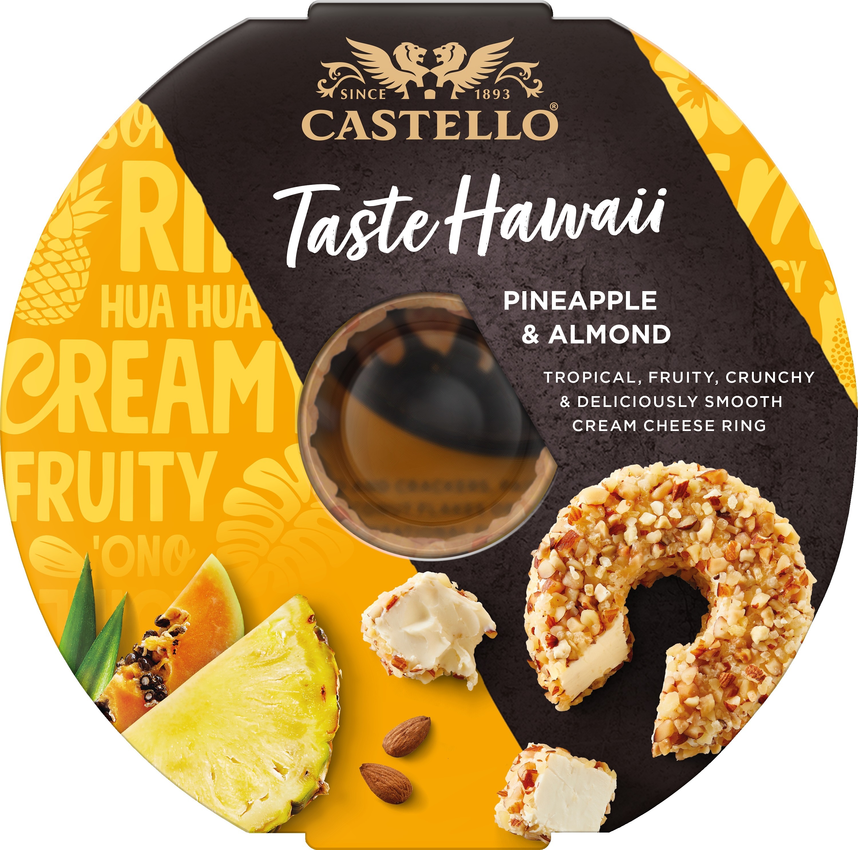 Färskost Ananas Mandel 25%