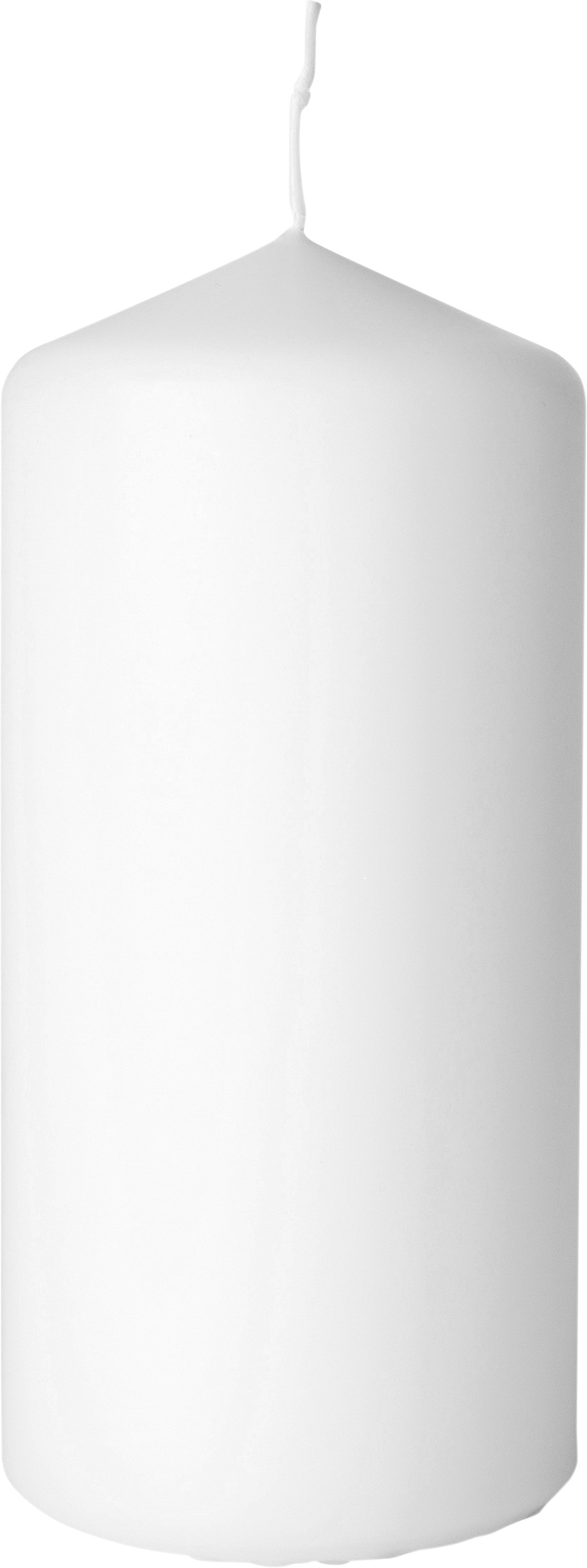 Blockljus Paraffin 62h 15x7cm Vit