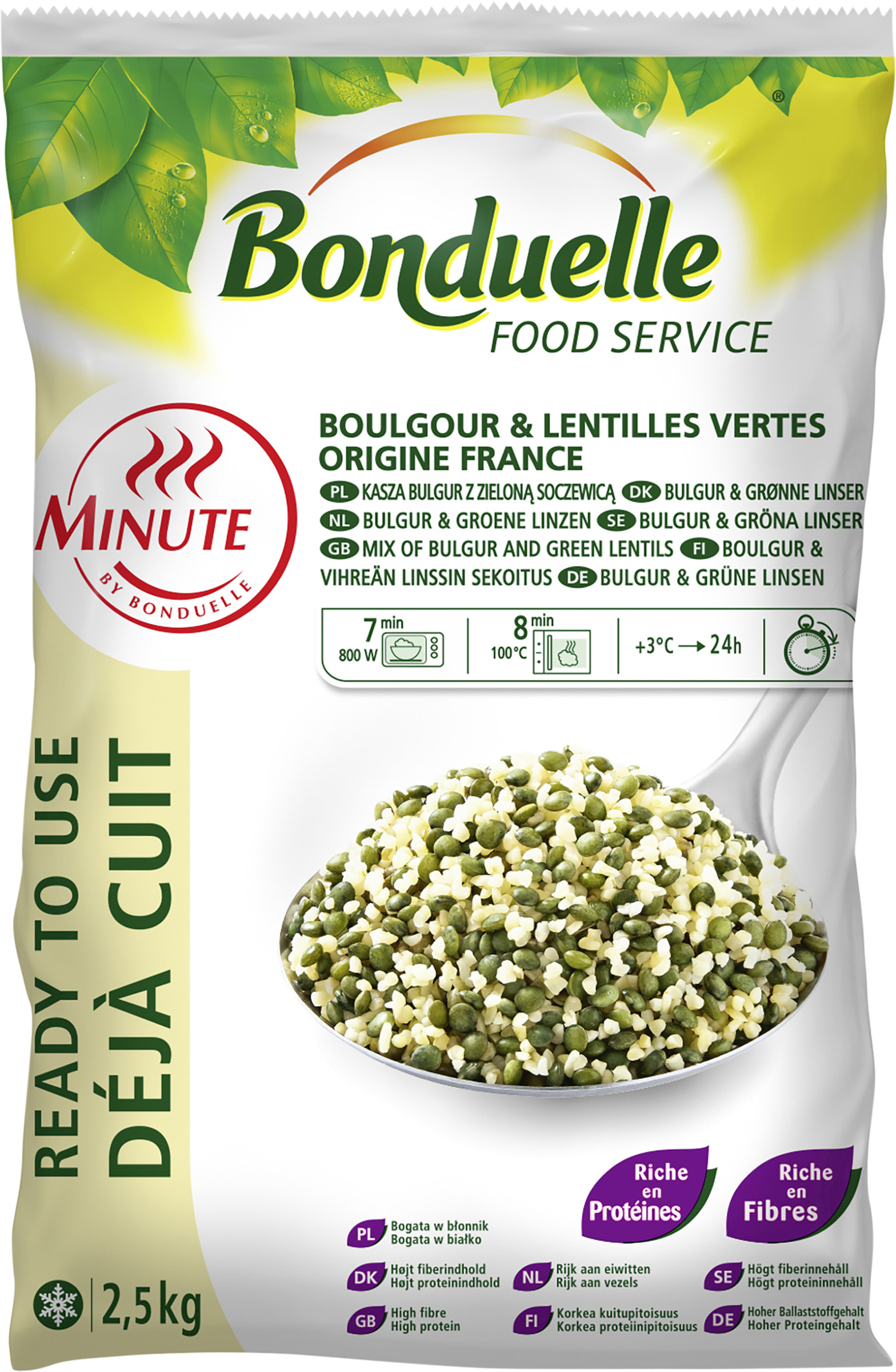 Bulgur & Gröna Linser