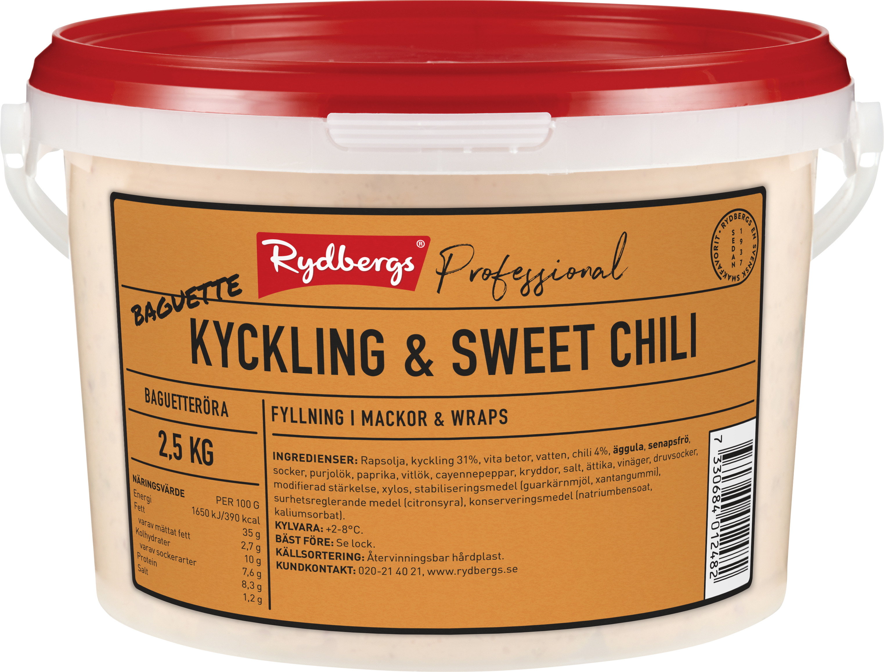 Kycklingsallad sweet chili