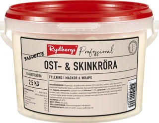 Baguettesallad ost skinka