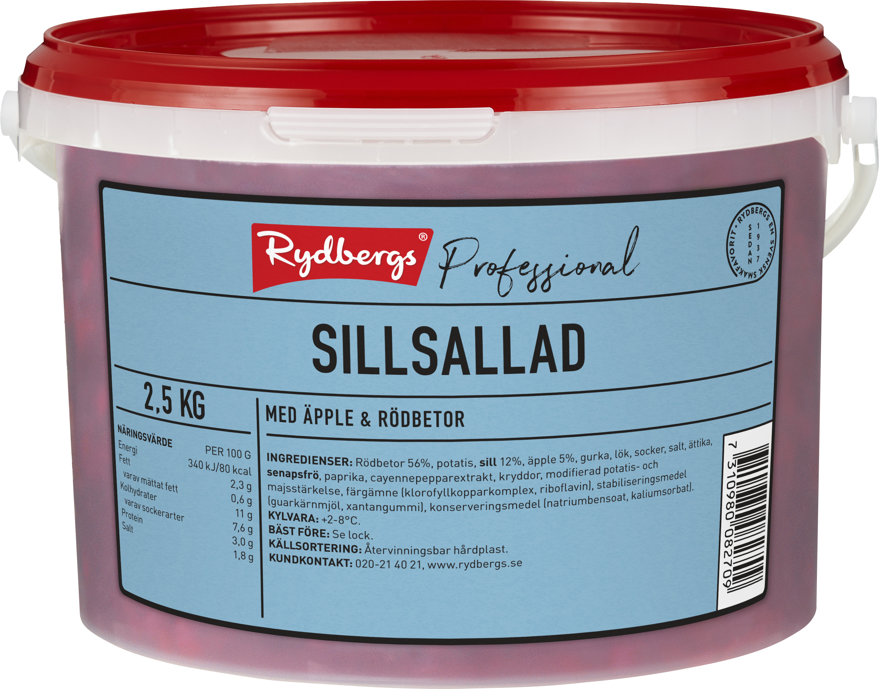 Sillsallad hink