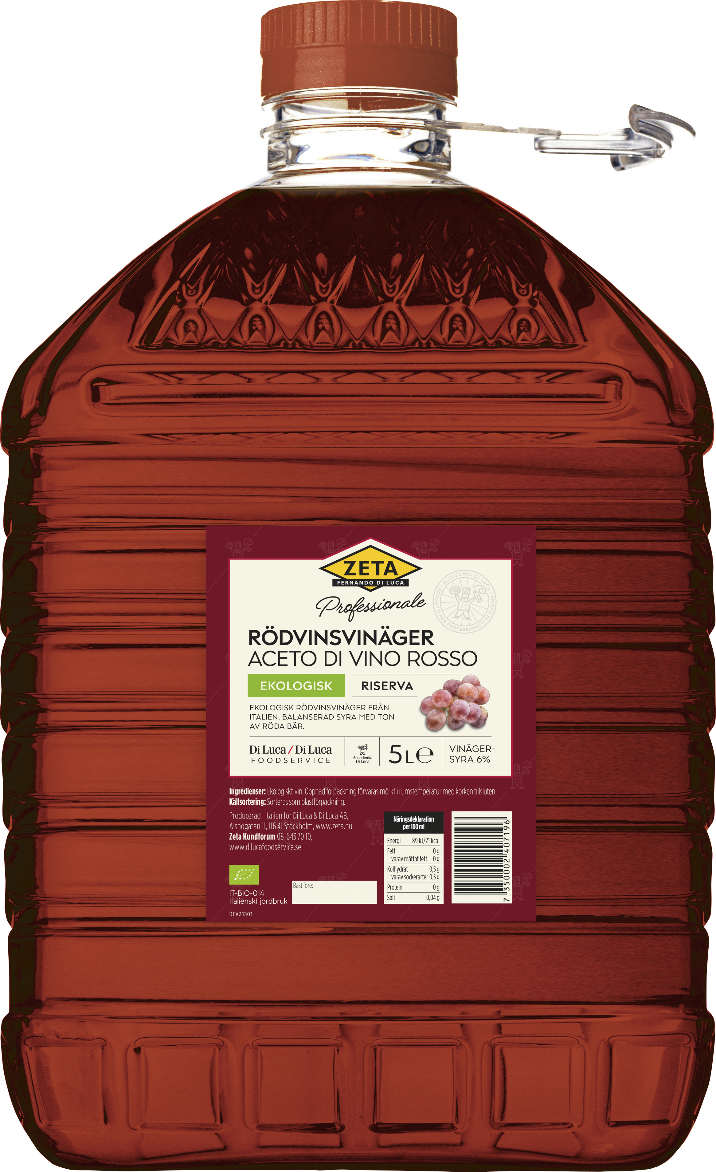 Rödvinsvinäger Ekologisk