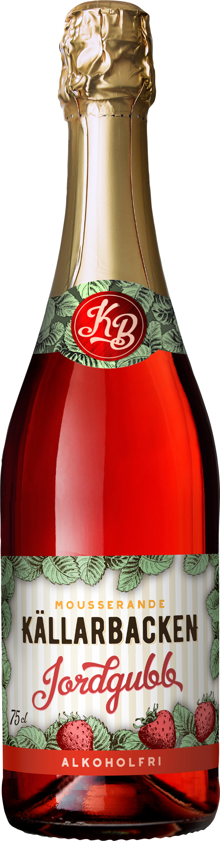 Mousserande Jordgubbsvin Alkoholfri