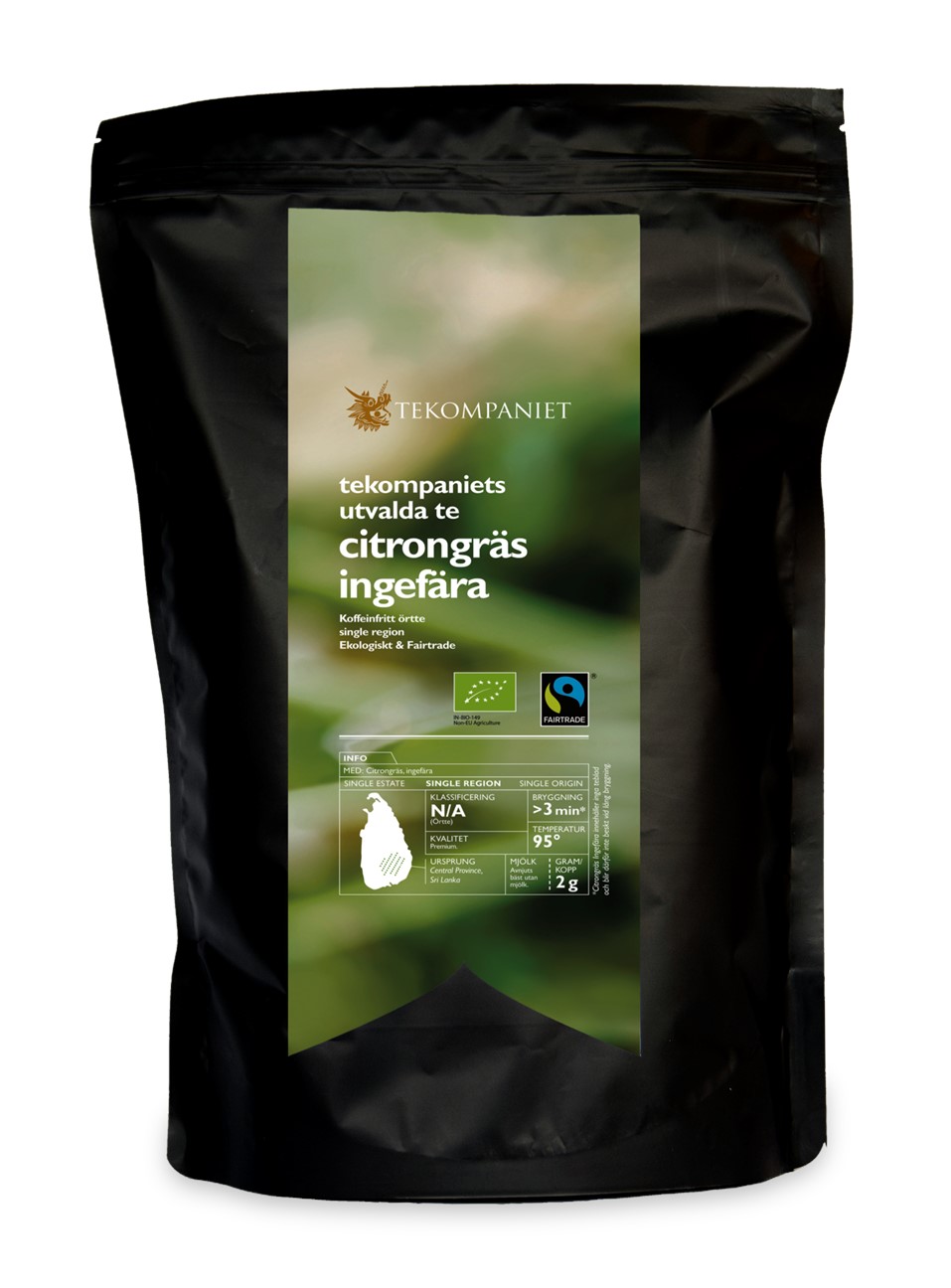 Örtte Citrongräs Ingefära EKO