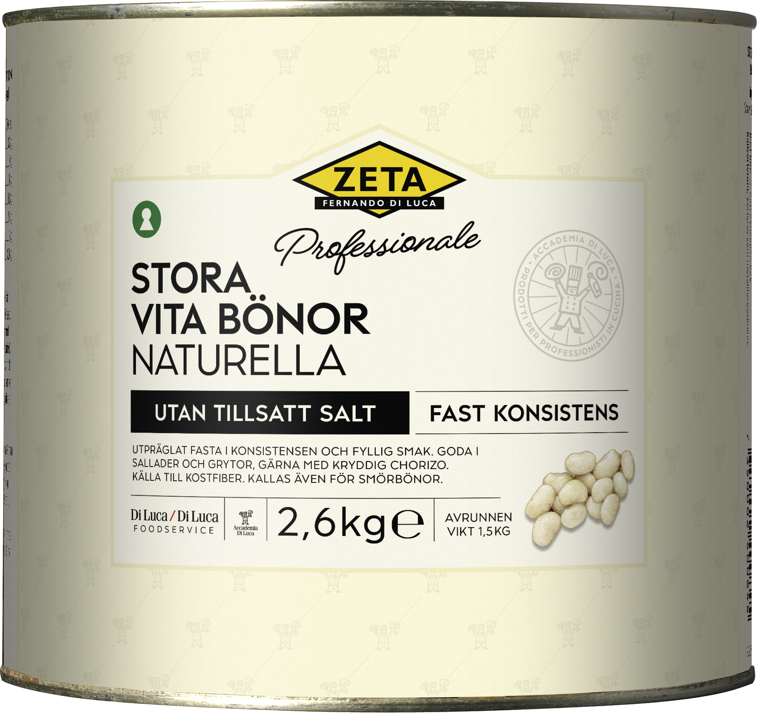 Vita Bönor Stora