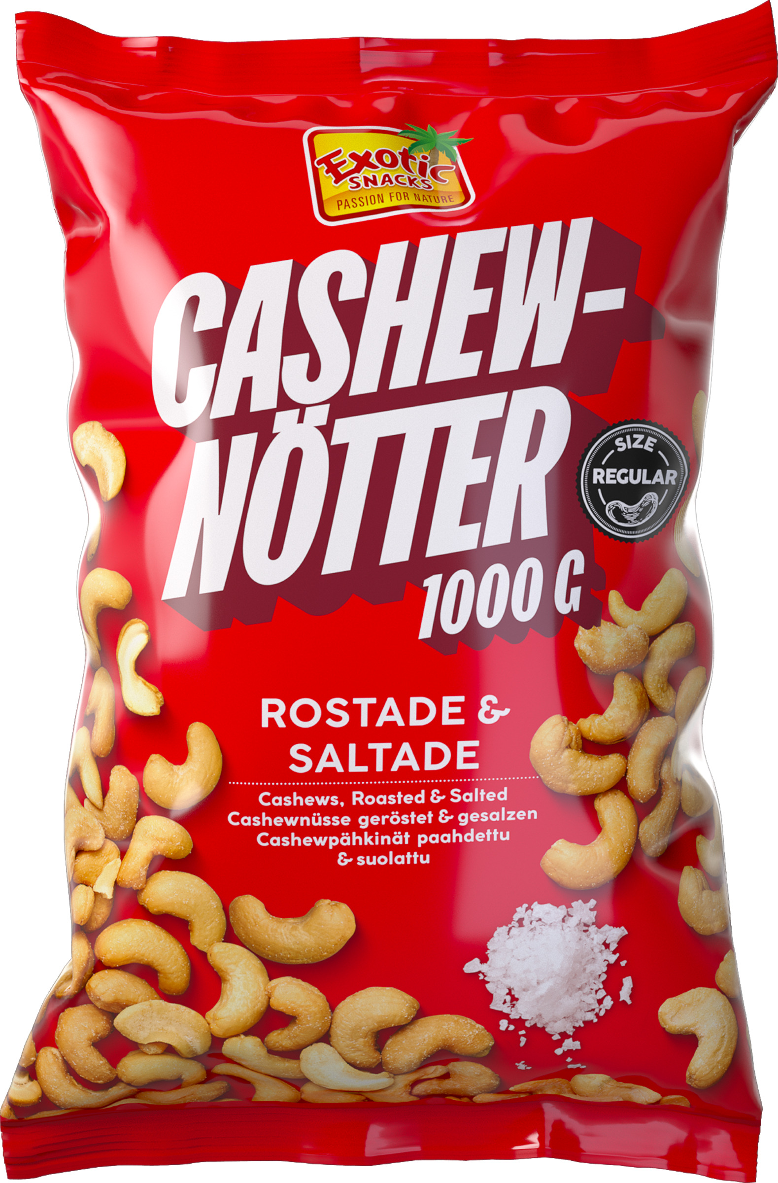 Cashewnötter Saltade