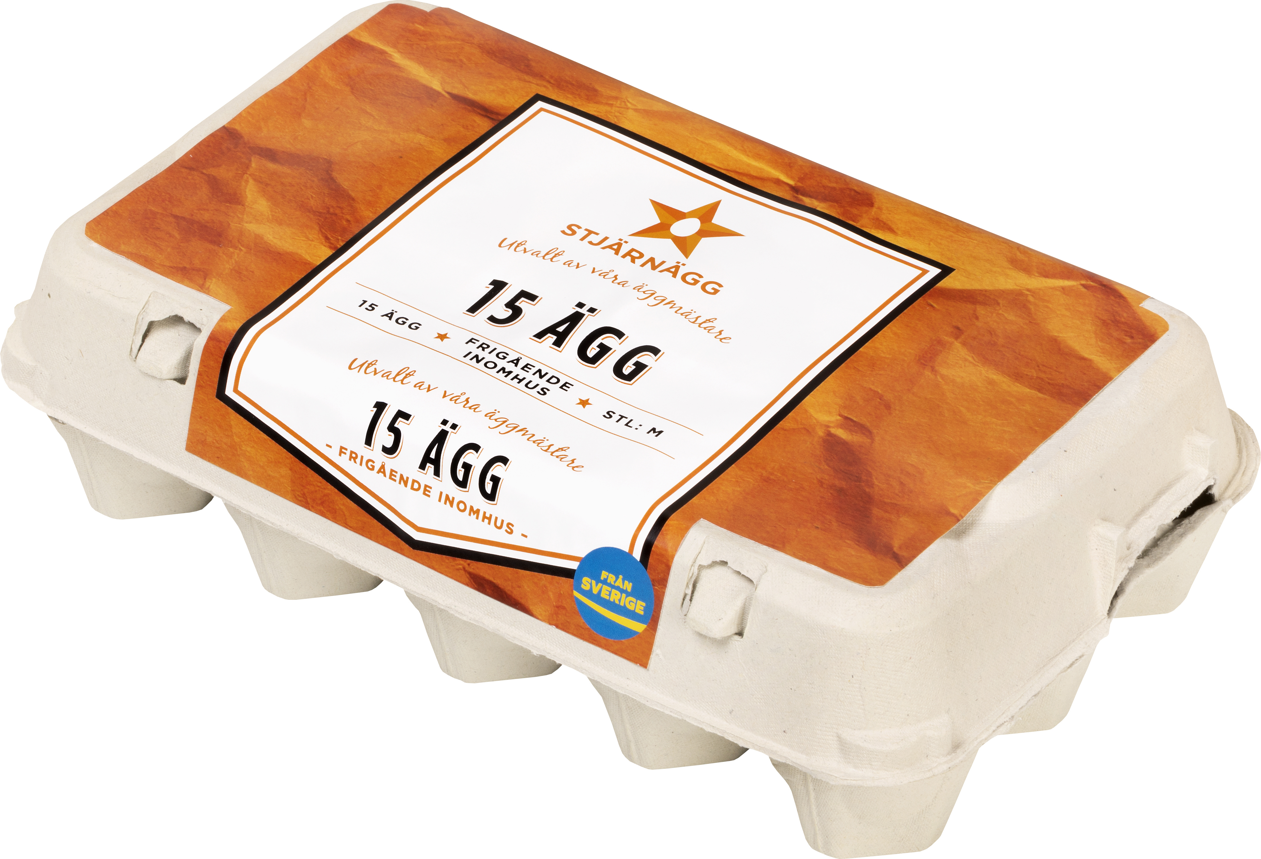 Ägg M Frigående 15-pack Inomhus