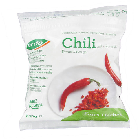 Chili Röd Hackad
