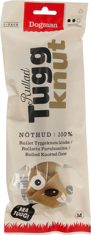 Tuggknut rullad