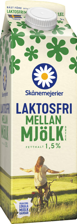 Mellanmjölkdryck 1,5% Laktosfri