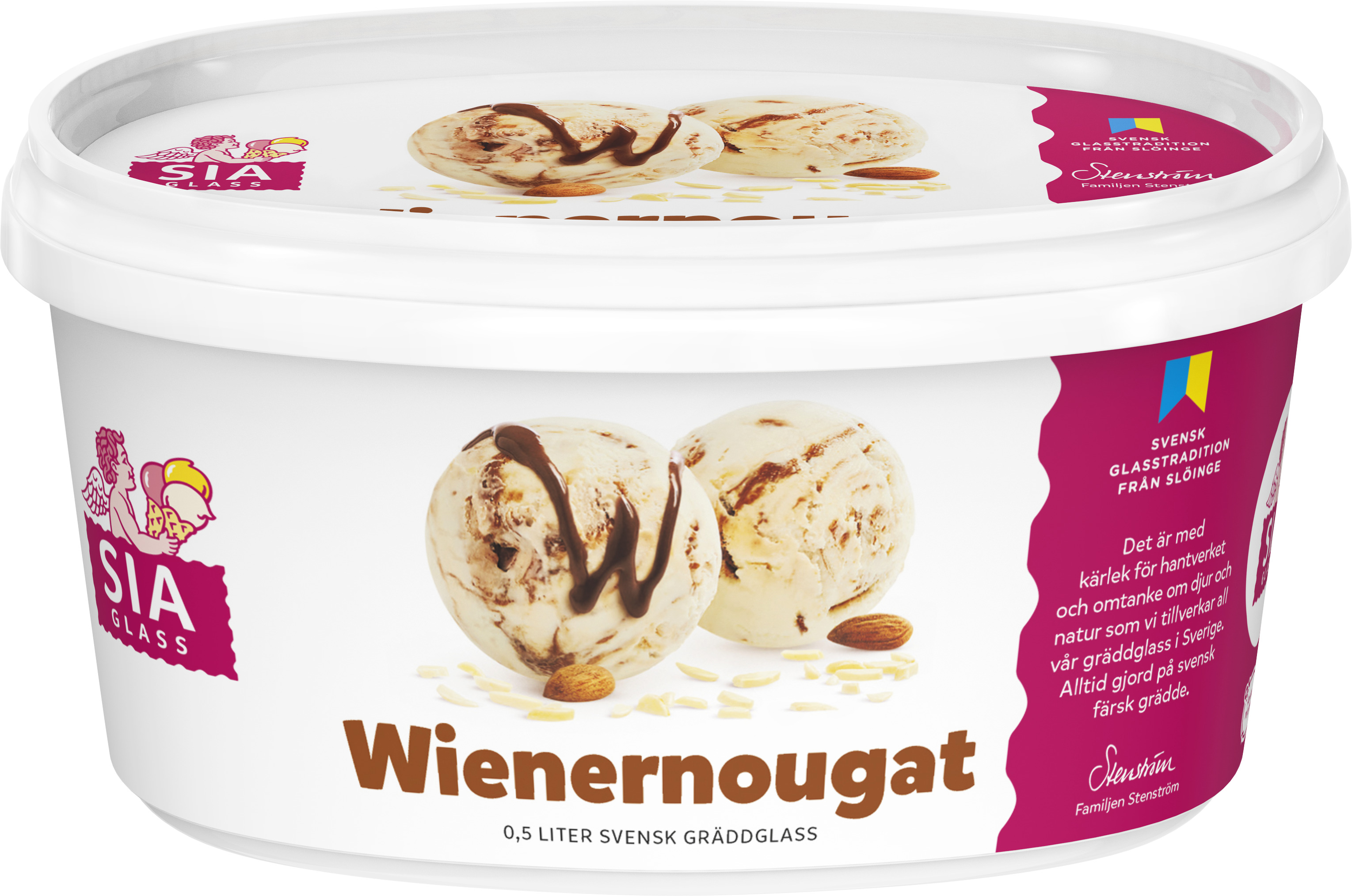 Glass Wienernougat RA