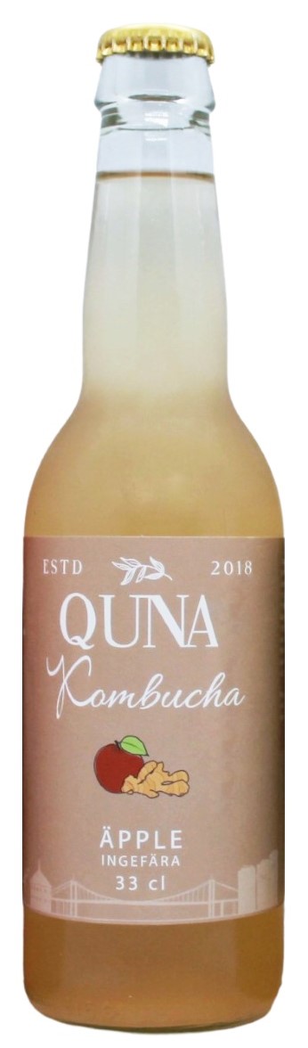 Kombucha Äpple Ingefära ENGL