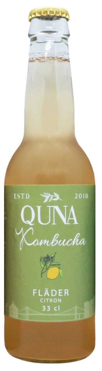 Kombucha Fläder Citron ENGL