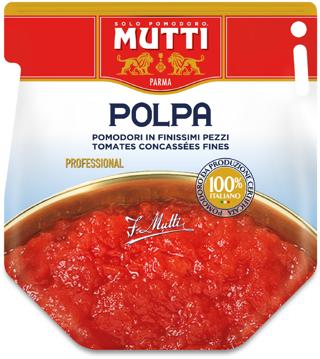 Krossade Tomater Polpa Bag in Box