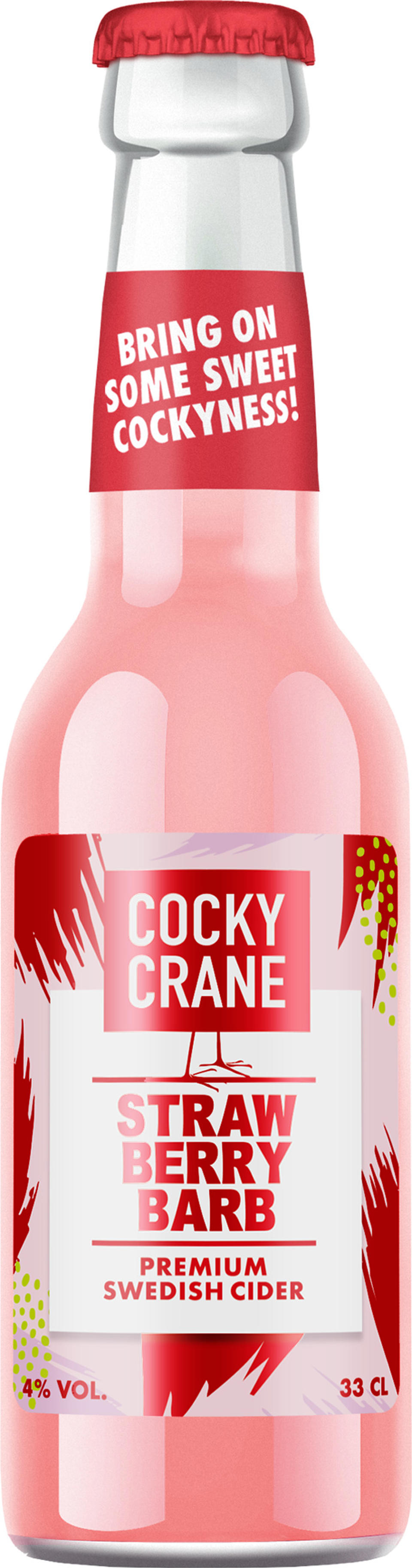 Cocky Crane Strawberry Barb