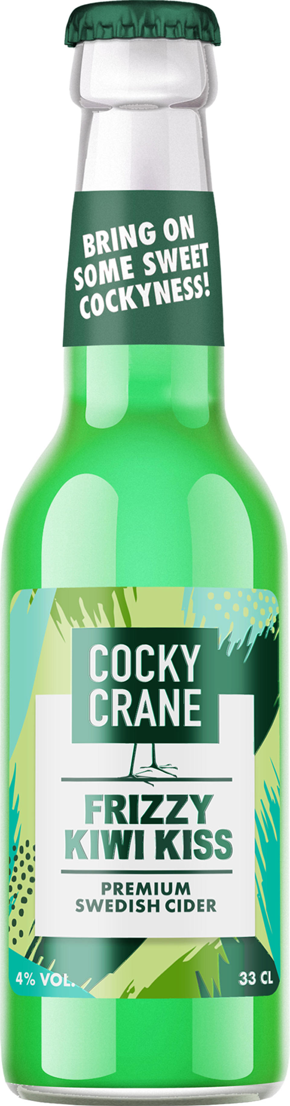 Cocky Crane Frizzy Kiwi Kiss