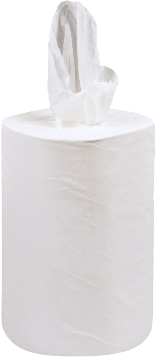 Avtorkningspapper Mini M1 1-lag Centrummatad Vit