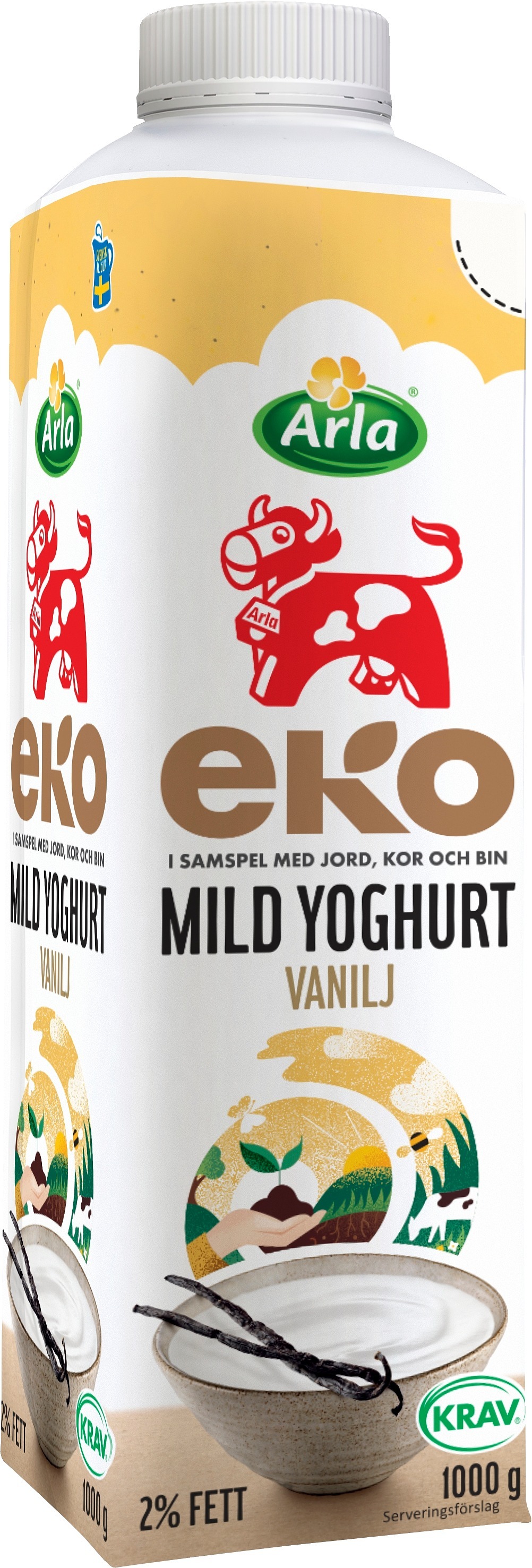 Mild Vaniljyoghurt 2% KRAV