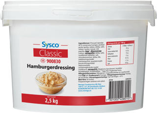 Hamburgerdressing