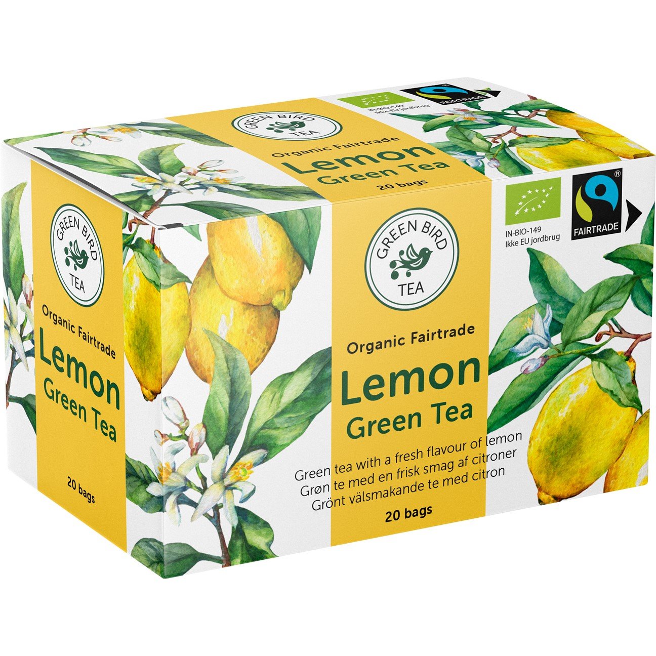 Grönt Te Citron Fairtrade EKO