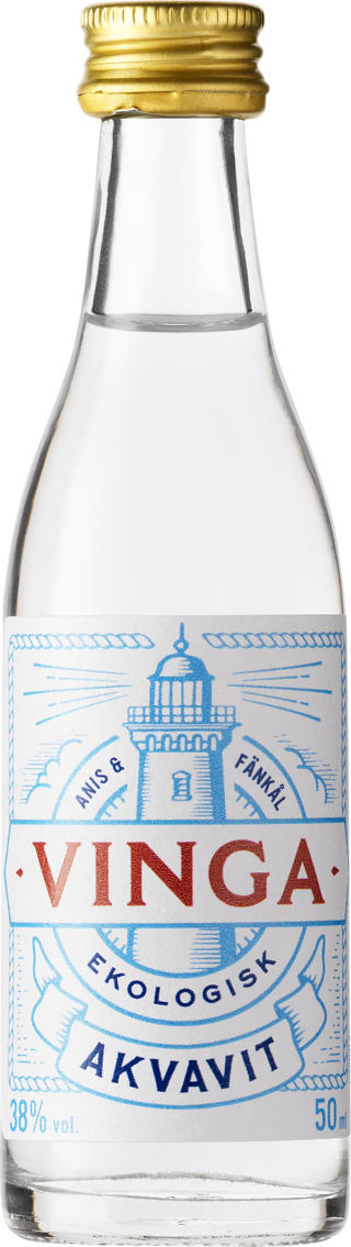 Vinga Akvavit 10x5 cl Småflaskor EKO