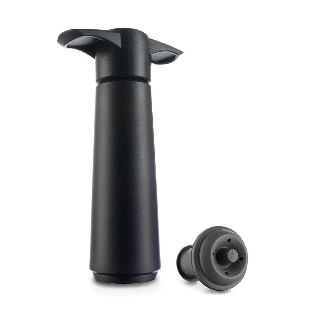 Vacu vinpump svart inkl 1 stopper