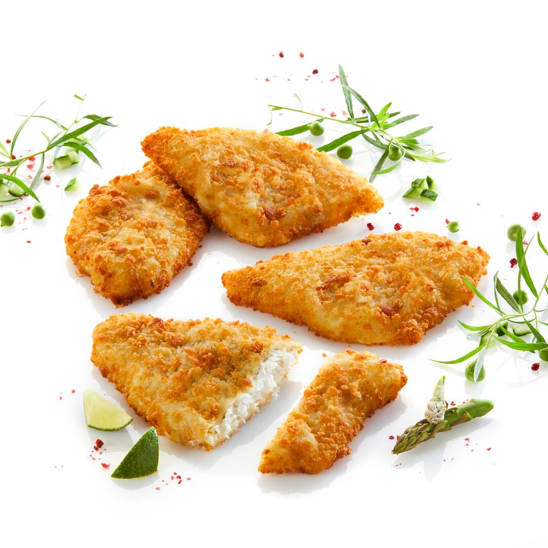 Rödspättafilé Dubbel Panerad & Förstekt ca 130g 
MSC