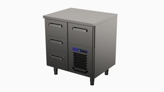 VLE-804 Livsmedelskylbänk