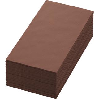 Servett Bio Dunisoft 1/8-vikt 40x40cm Chestnut