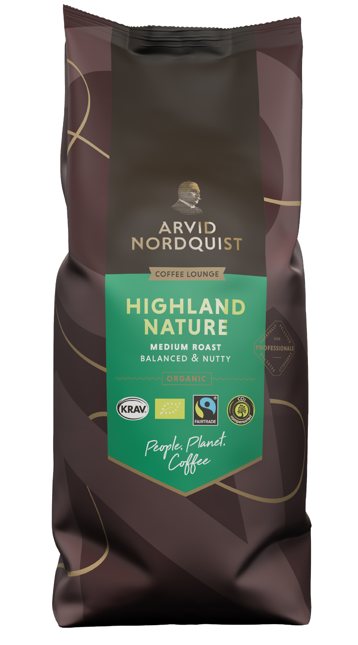Kaffebönor Higland Nature EKO KRAV