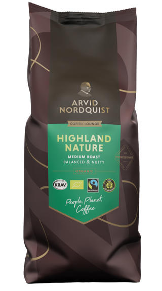 Kaffebönor Higland Nature EKO KRAV