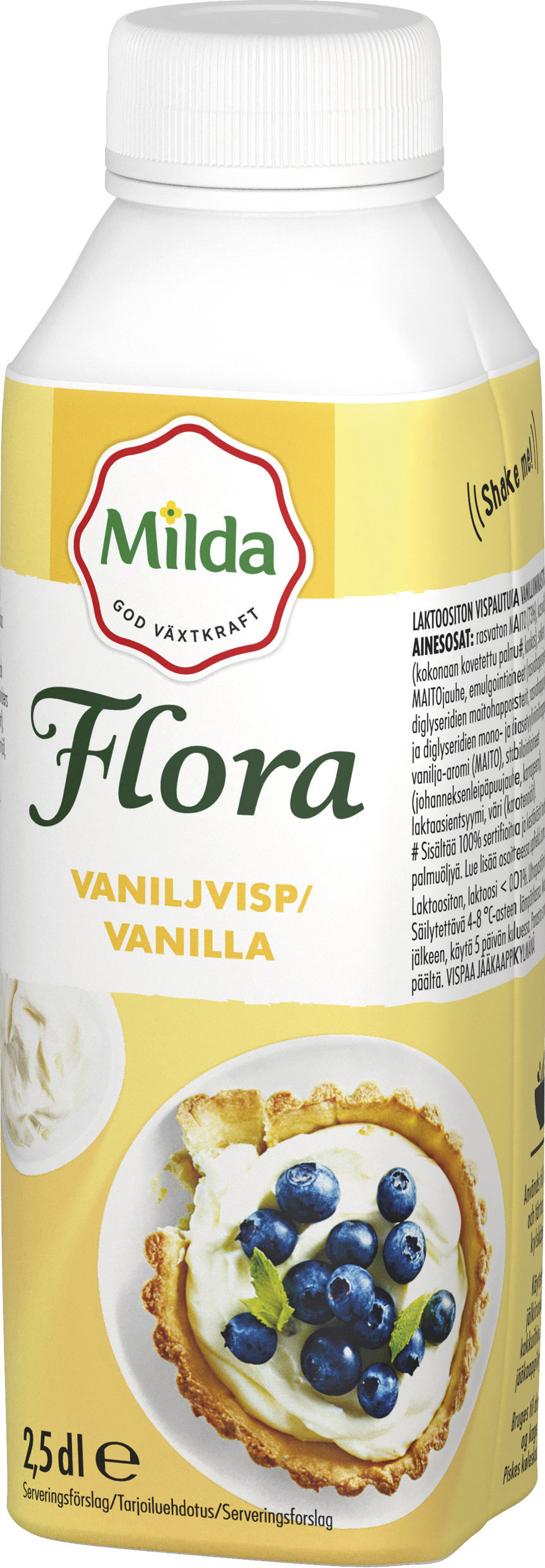 Flora Vaniljvisp Laktosfri