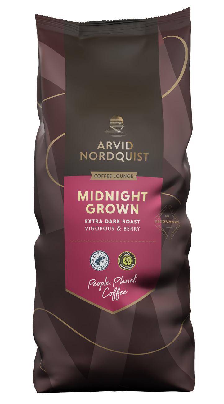 Kaffe Midnight Grown Extra Mörkrost  RA