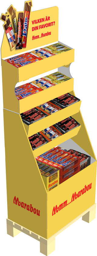 Dubbla stycksaker Mix 43-60g 1/4-pall