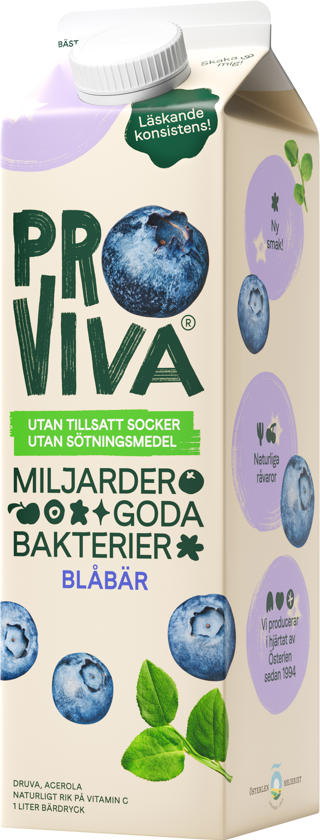 Proviva Blåbär Osötad