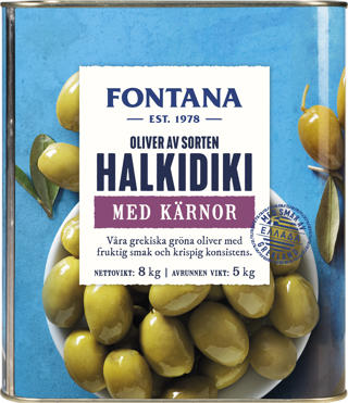 Oliver Halkidiki med Kärnor