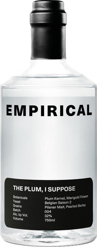 Empirical Spirits The Plum I Suppose