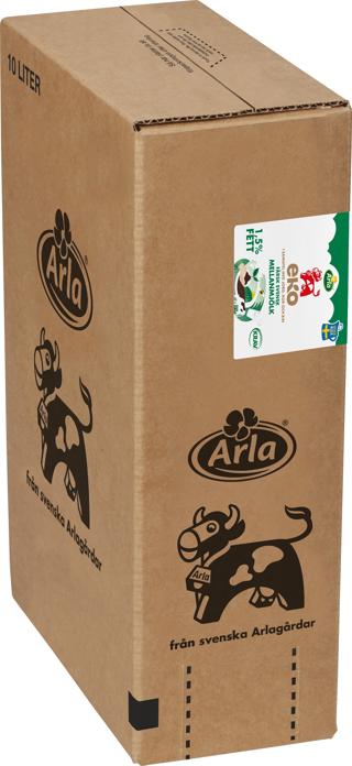 Mellanmjölk 1,5% 10 Liter EKO KRAV