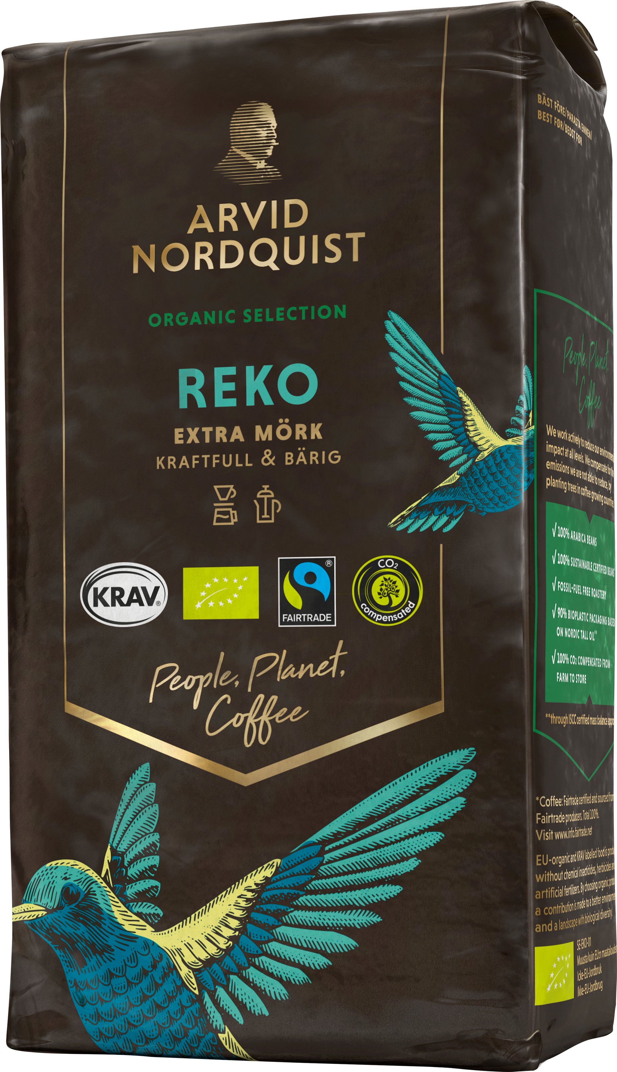 Kaffe Mörkrost Reko EKO KRAV FT