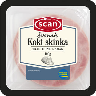 Skinka Kokt Skivad