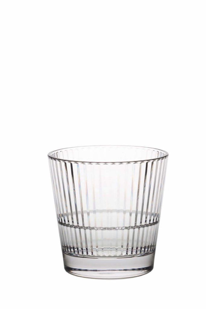 Stripe Rocks Plastglas PC 35cl Ø93mm 98mm