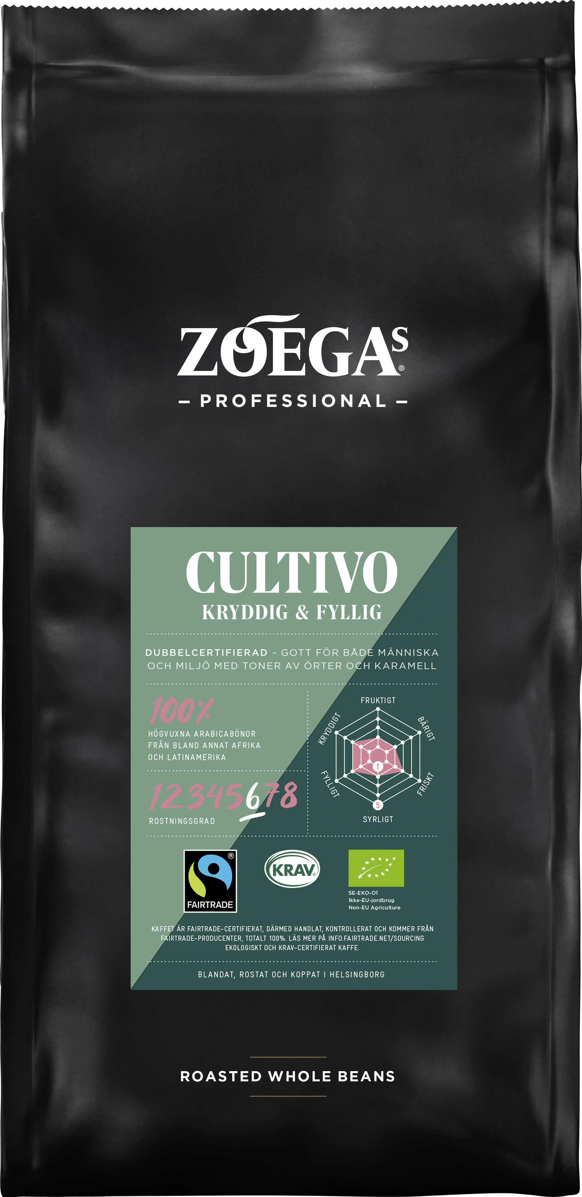 Kaffebönor Cultivo EKO KRAV